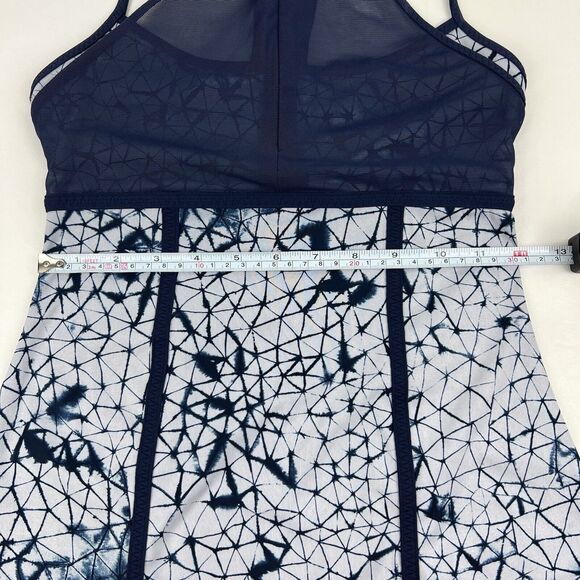 LULULEMON Pedal Pace Tank Shirt Star Crushed Silver Fox Deep Navy Athletic Top 4 - Picture 9 of 10
